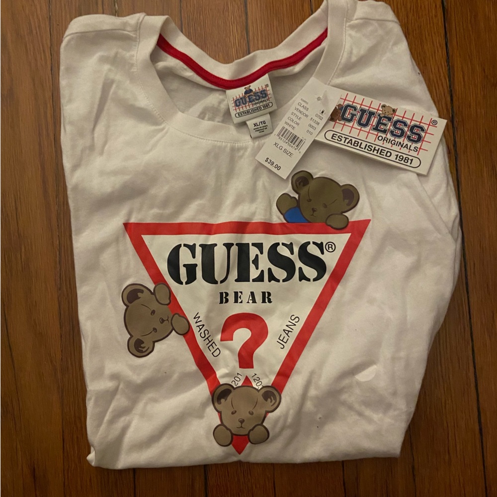 NWT Guess Teddy Bear T-Shirt